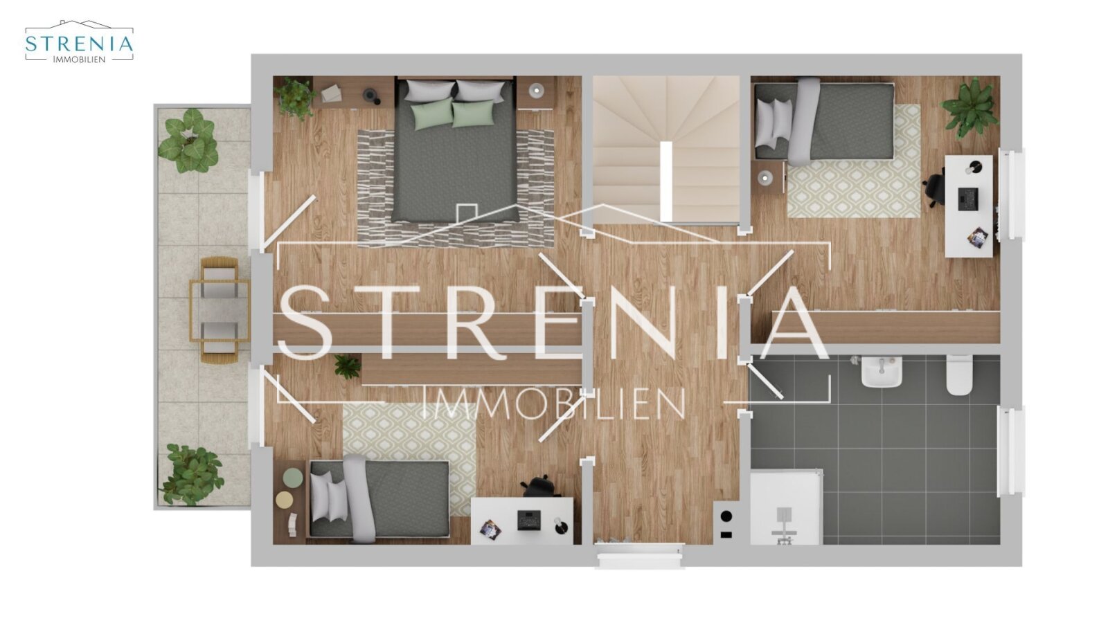 Provisionsfrei: Einfamilienhaus mit Wintergarten & Garage auf großem Grundstück