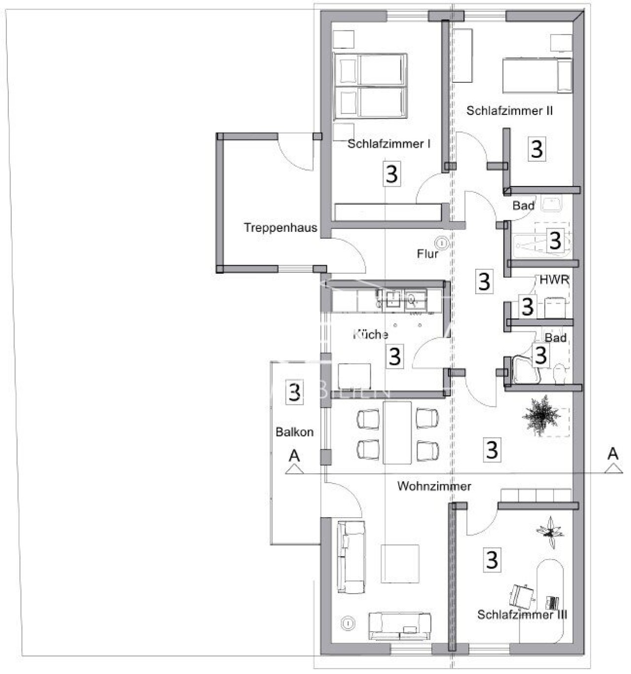 Grundriss DG Grundriss DG