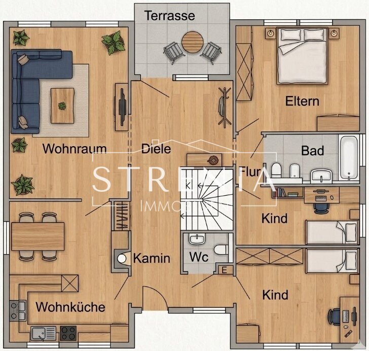 Grundriss Erdgeschoss